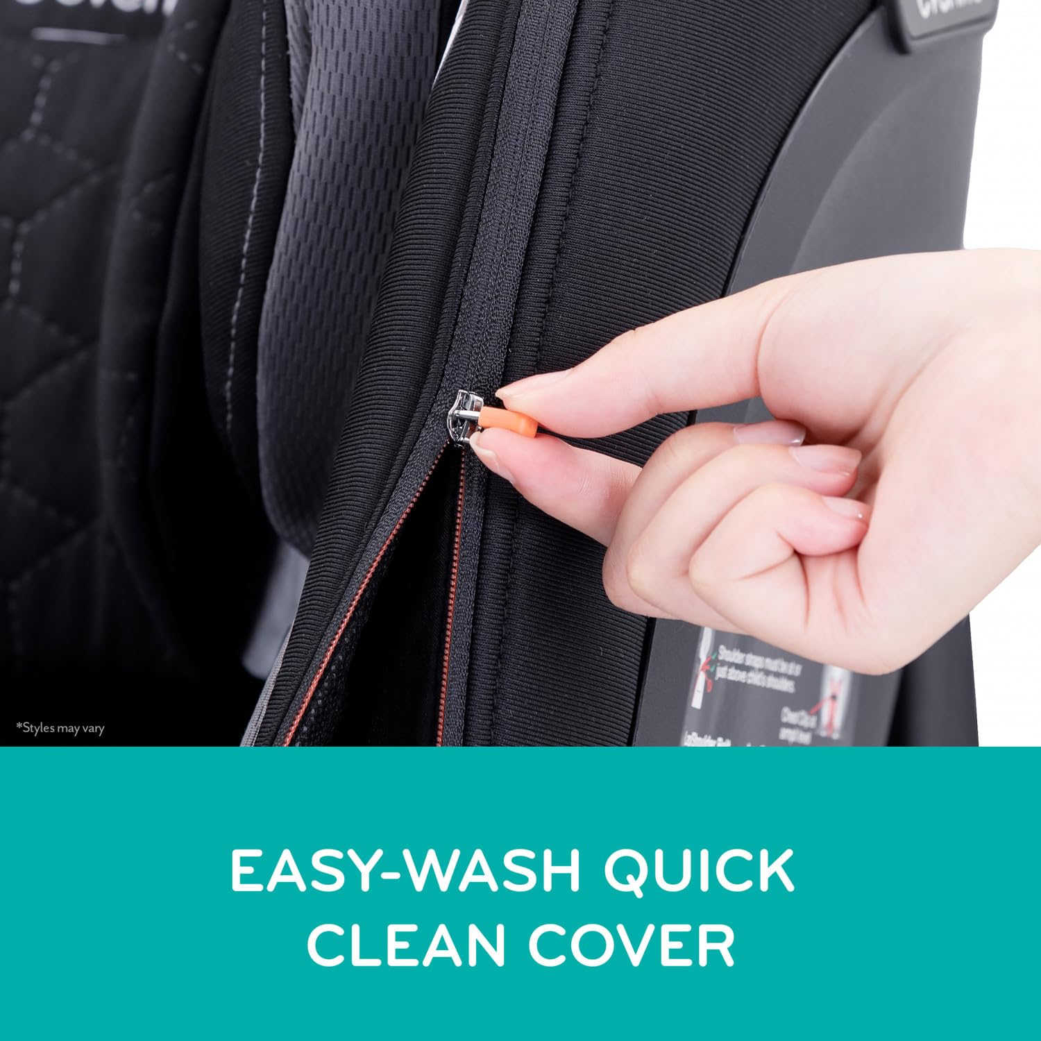 360 Extend Convertible Car Seat with 360 Degree Rotation, Extended Rear-Facing, Forward-Facing, Booster Mode, and Secure LATCH Install, Revere Gray