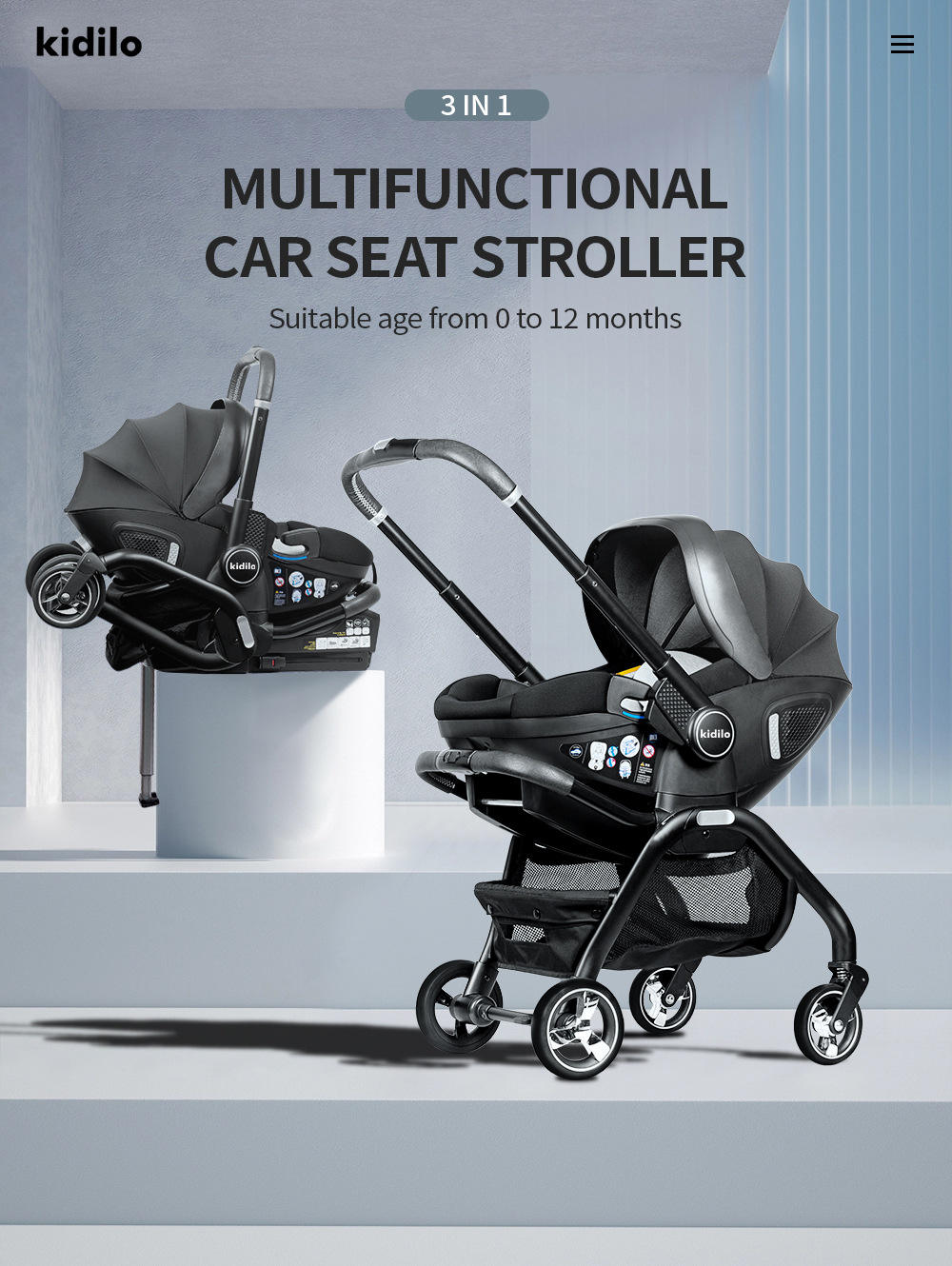 Baby Safety-Compliant Baby Stroller